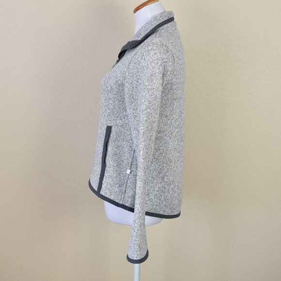 Lululemon It's Fleecing Cold Zip Up Jacket Gray - 4 - Picture 5 of 11